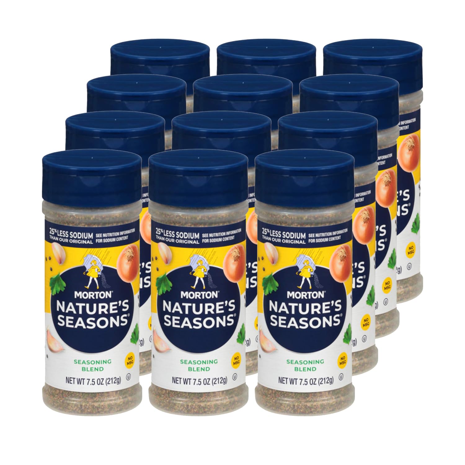 Nature's Seasons Seasoning Blend, (7.5 oz), 12-Pack,Perfect for Cooking & Seasoning