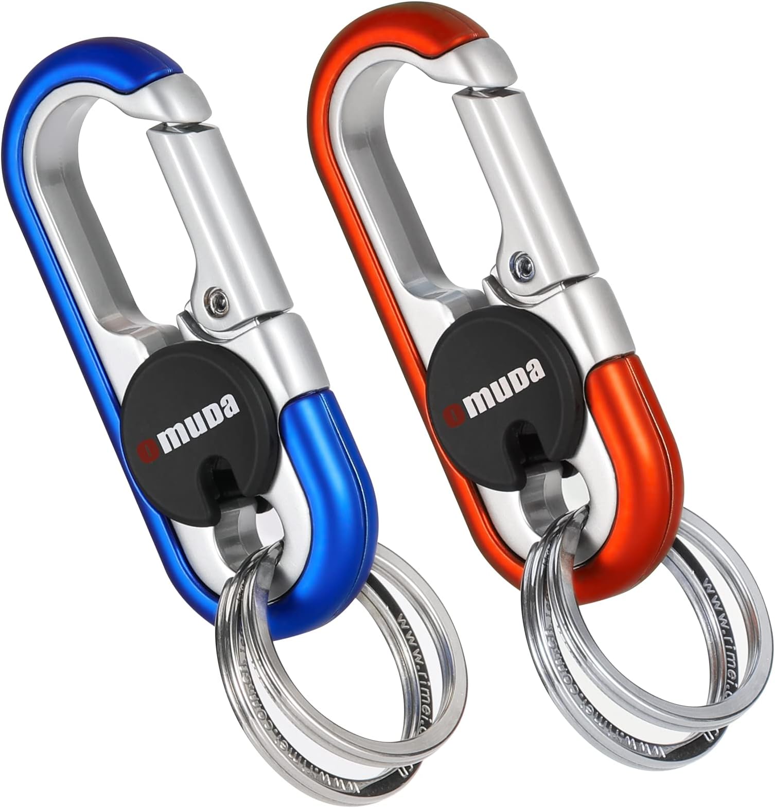 Car Key Chain Car Key Ring Personalized Keychain rings with Hook for Men Offices, Home, Car Key Organisation