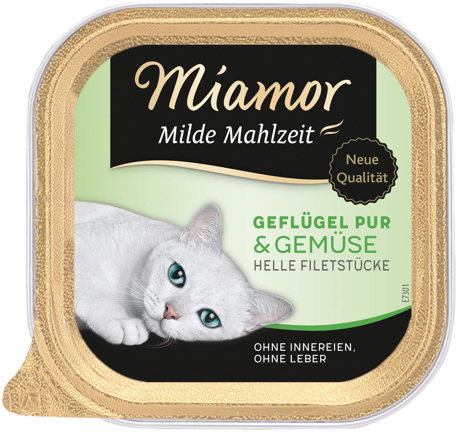 Miamor Milde Mahlzeit Geflügel Pur & Gemüse 16x100g
