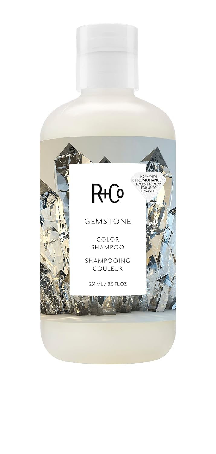 R+Co Gemstone Color Shampoo | Prolonged Color Vibrancy | Frizz Control, Repairs | Vegan + Cruelty-Free | R+Co Gemstone Color Shampoo | Prolonged Color Vibrancy | Frizz Control, Repairs | Vegan + Cruelty-Free |