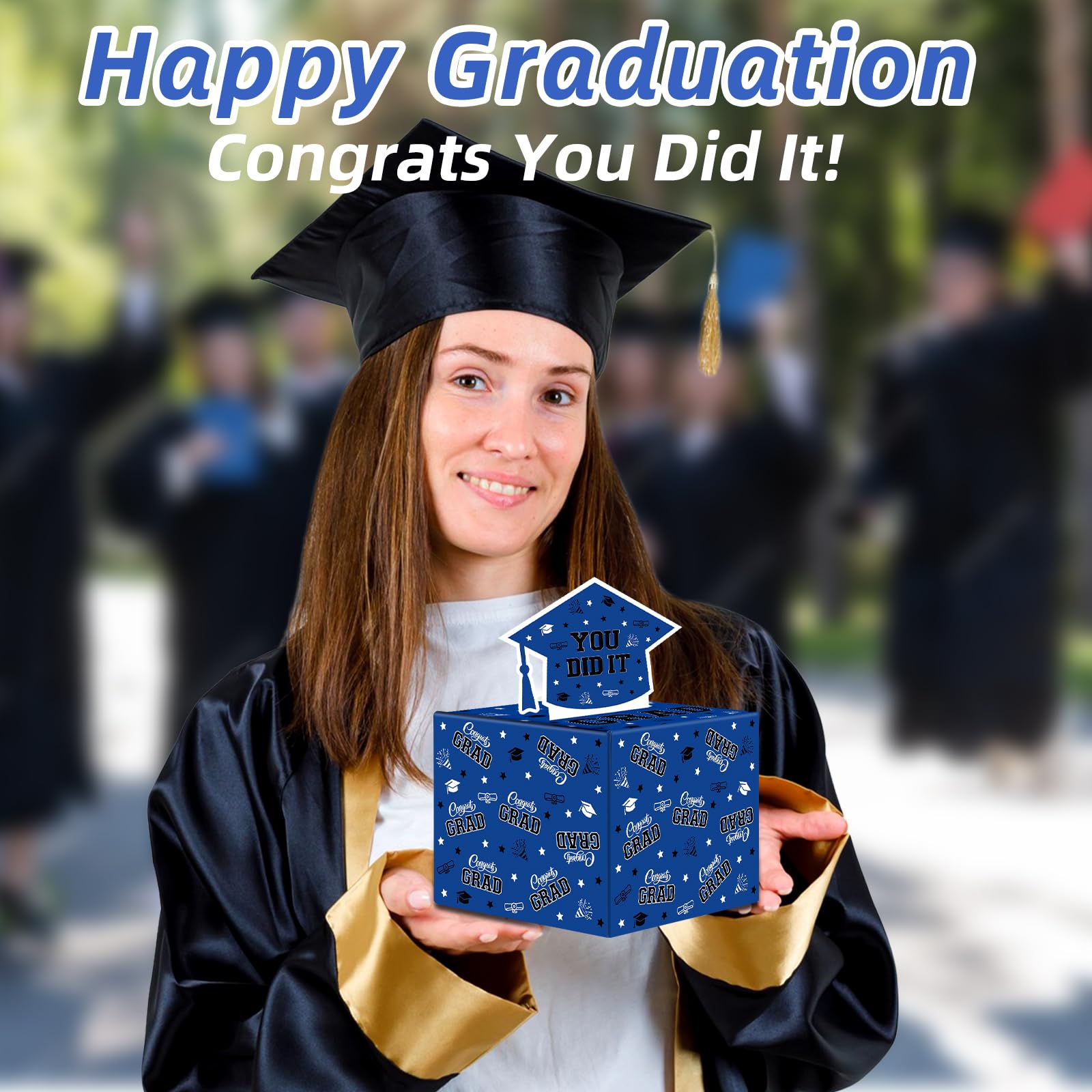 Snapklik.com : 2025 Graduation Money Box For Cash Gift Pull ...
