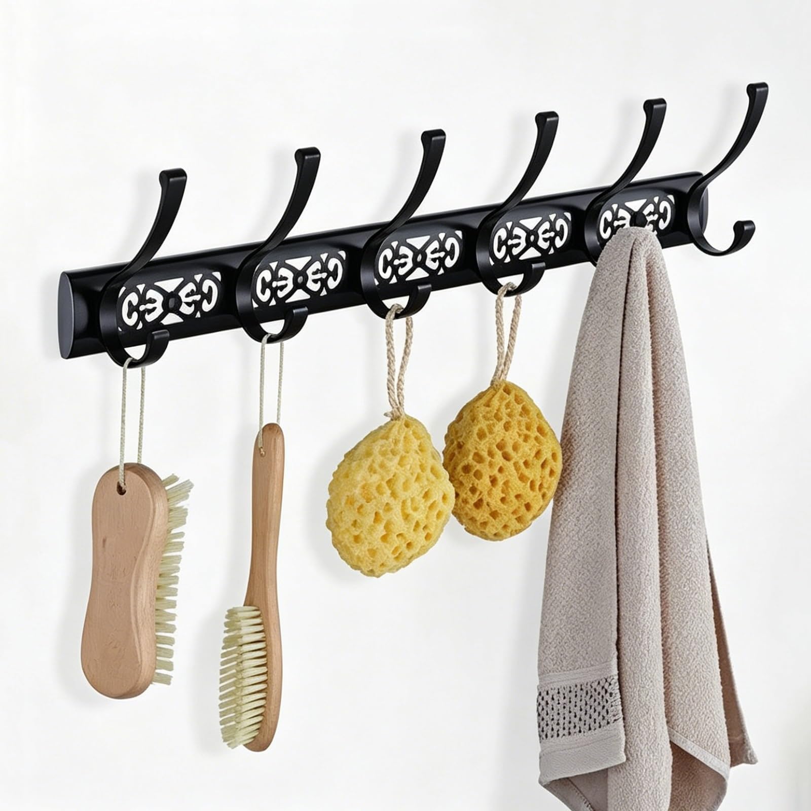 Vintage Garderobe Zum Schrauben C-förmigem Handtuchhaken Aus Metall