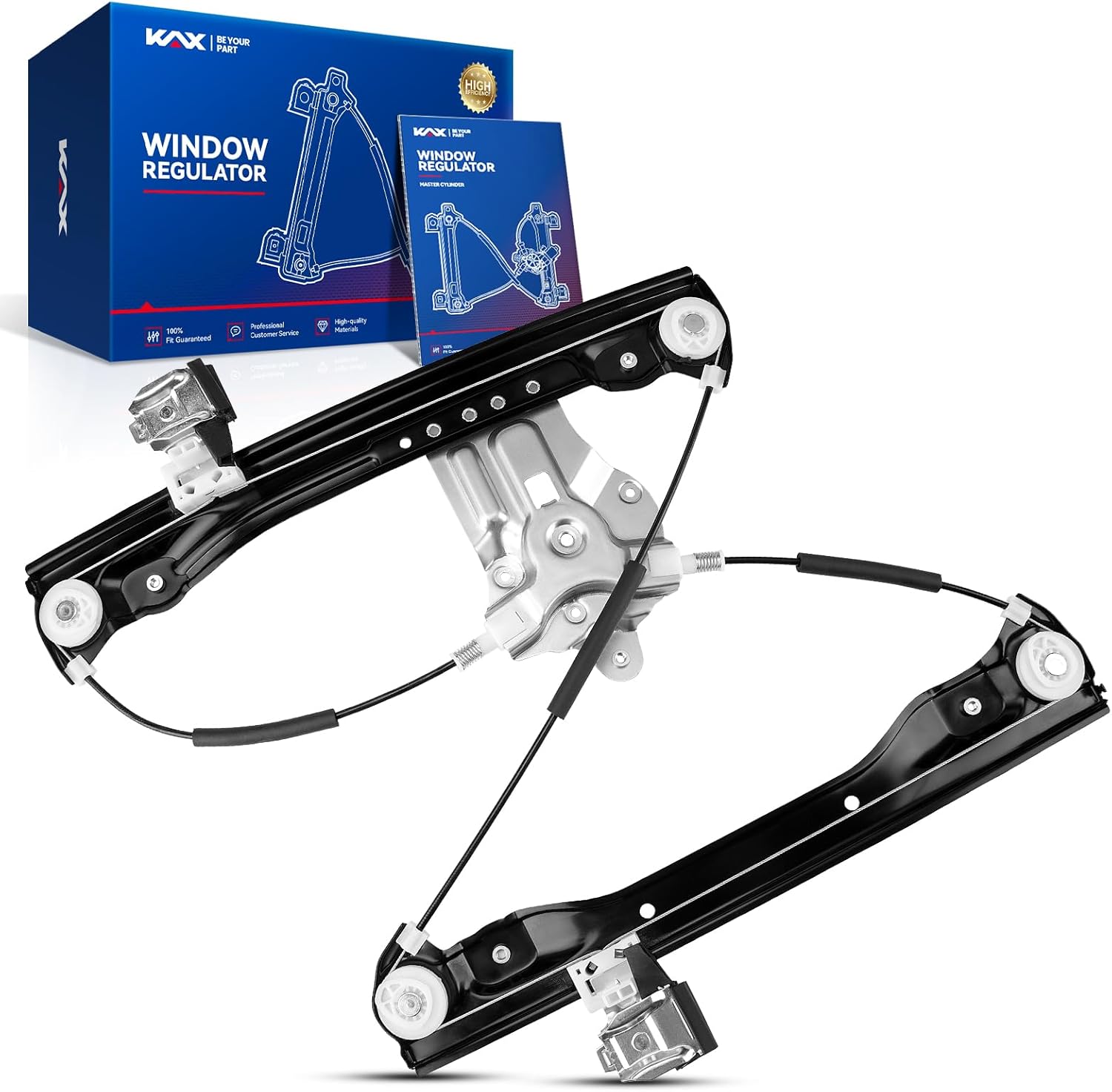 KAX 749-974 Front Left Driver Side Power Window Regulator Without Motor Compatible with 2011-2015 Cruze, 2016 Cruze Limited