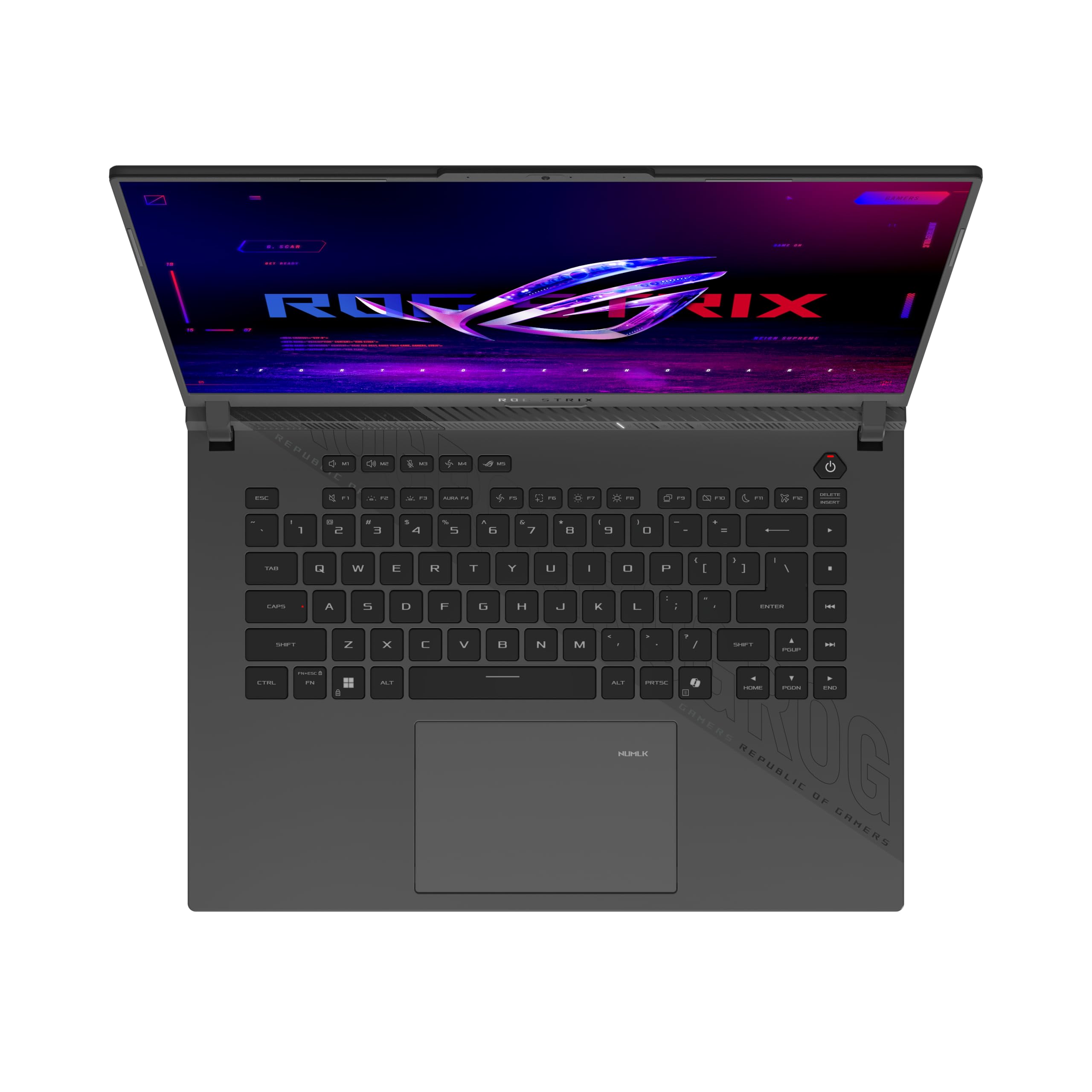ASUS ROG Strix G16 G614PM-S5004W laptop gamingowy | 16" | AMD Ryzen 9 8940HX | 16GB RAM | 1 TB SSD | NVIDIA GeForce RTX 5060 | Windows OS | Klawiatura QWERTY