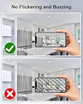 GU10 LED Dimmable Bulb, 5000K 650LM Daylight White LED Light Bulb,7W Track Lighting Bulb(50W Halogen Equivalent), GU10 Led Spotlight Bulb for Kitchen, Living Room, Office, 6 Pack, ETL Listed