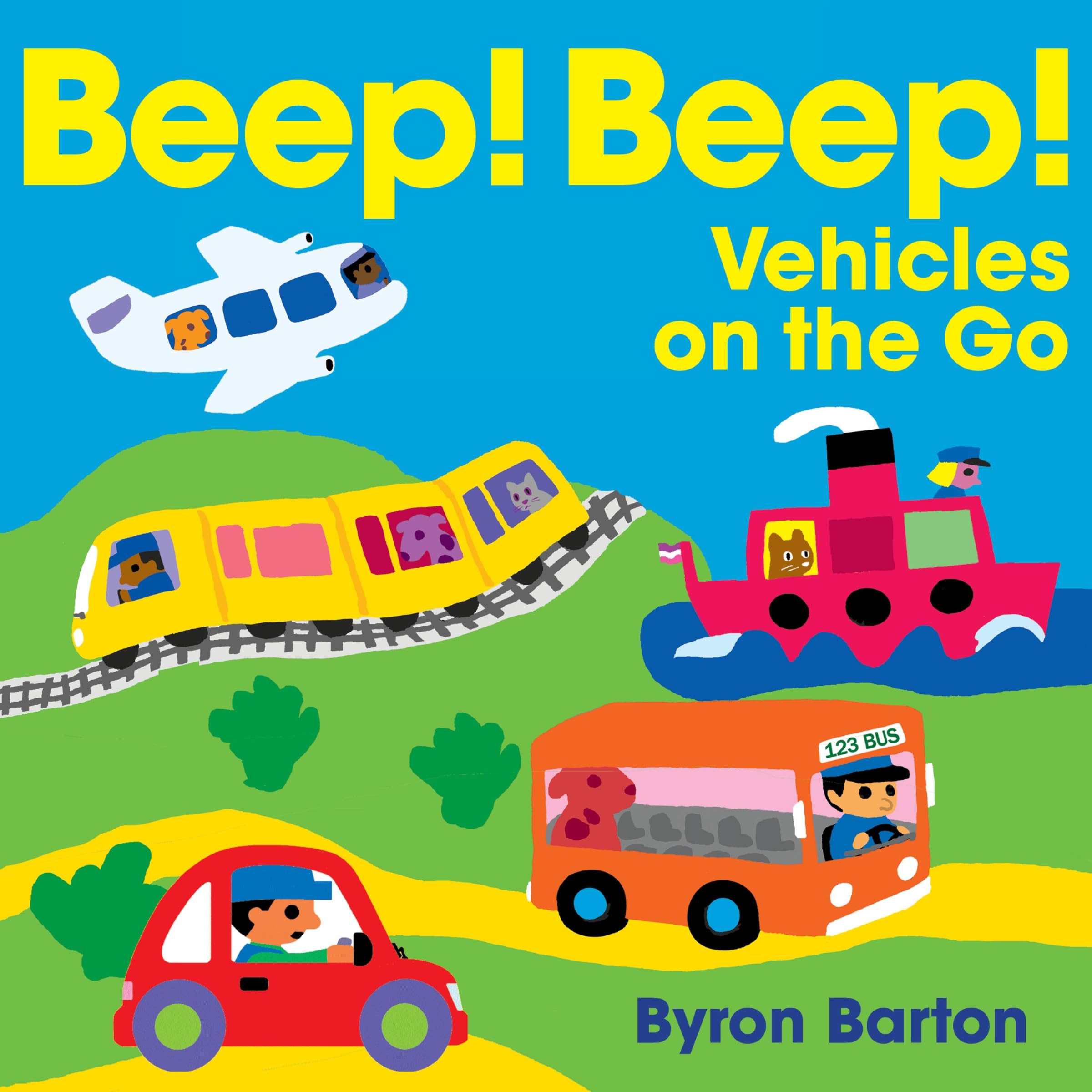 Beep! Beep! Vehicles on the Go. Barton, Barton, 9780063415423 Free Shipping**