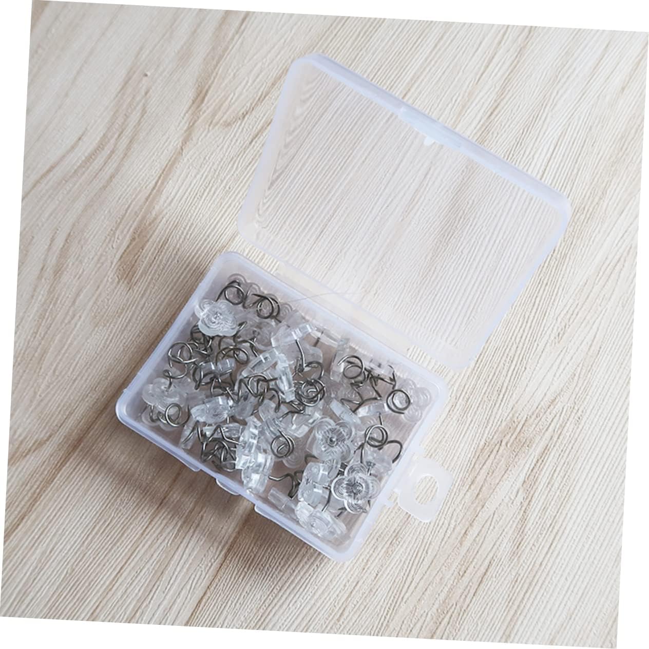 DOITOOL Upholstery Pin 100pcs Furniture Covers Pins Sofa Covers Pins Slip Covers pins astetic Room Decor slipcovers for Sofas Bed Skirt Nail Fixation Nail Pin for Upholstery Decorate