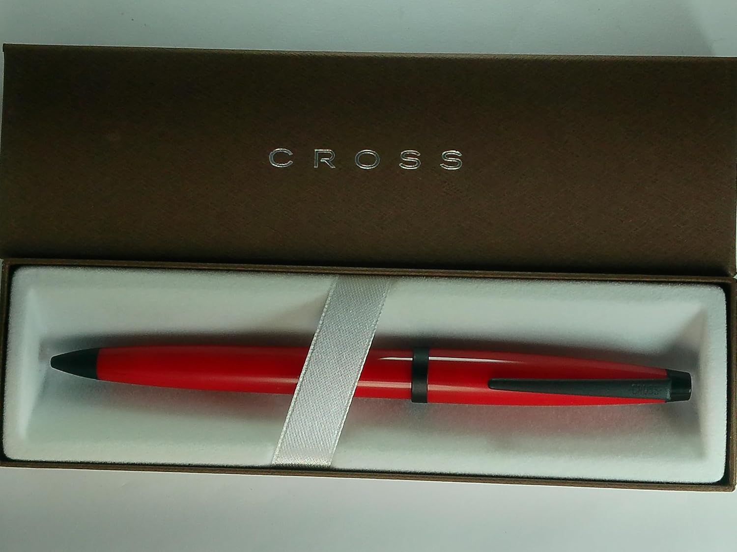 Cross Made in Japan Solo Classic Mechanical Pencil, 0.5mm, Plasma Red Lacquer, Black Appointments, 1995 Edition