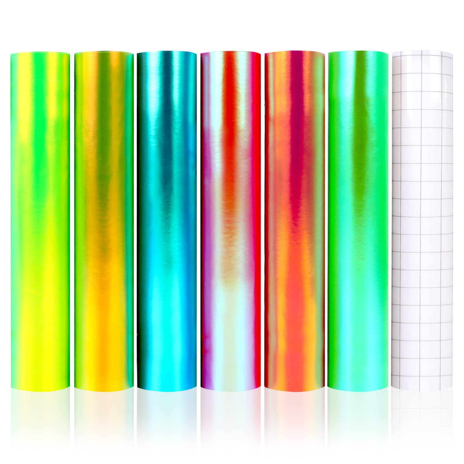 holographic-vinyl-color-permanent-vinyl-6-sheets-12-x10-adhesive-vinyl