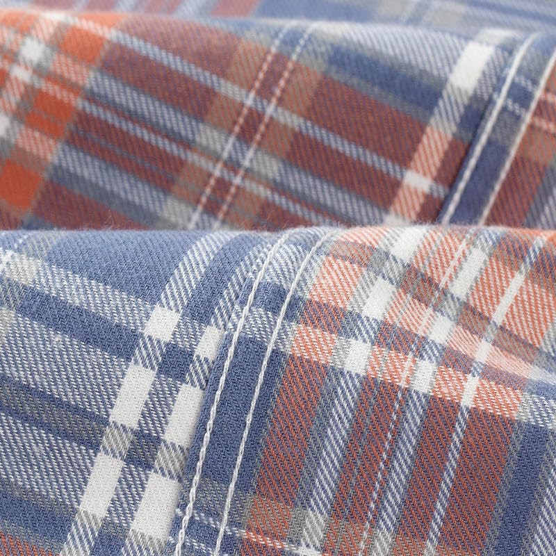 Camisa de franela para hombre con corte ajustado premium 2