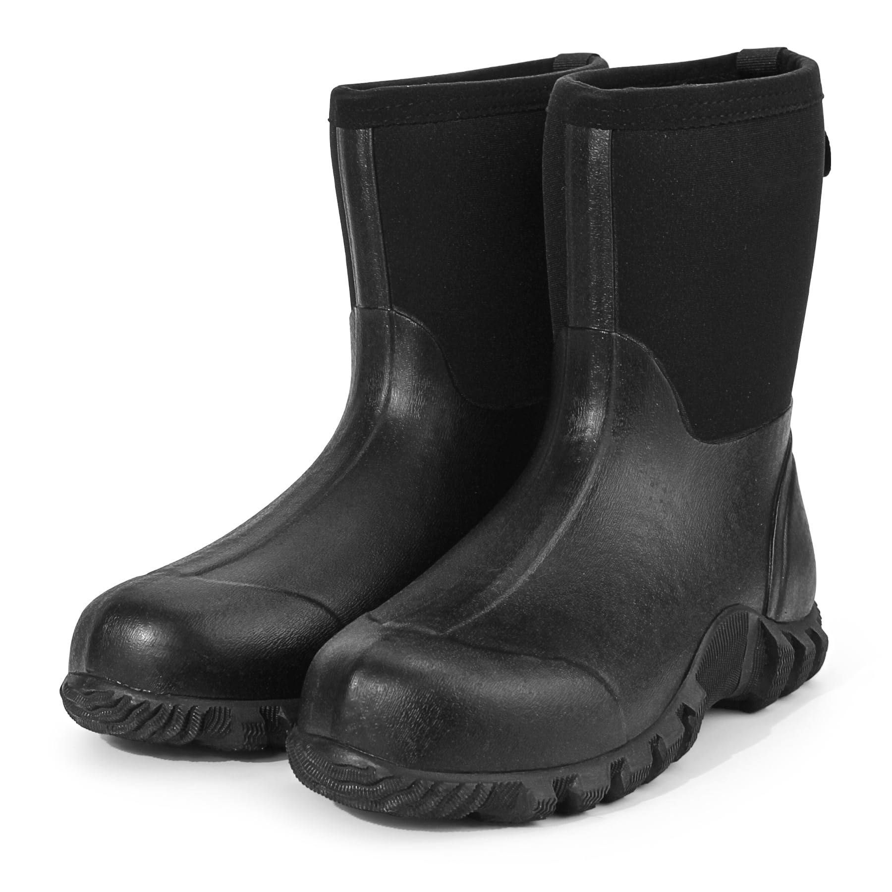 GUGULUZA Mens Insulated Neoprene Boots Waterproof Hunting Fishing Yard Boots