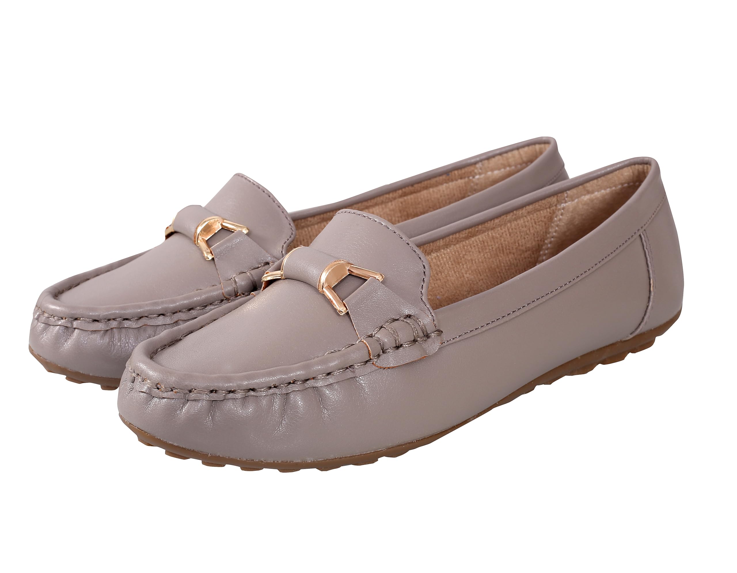 Pluxh Women Taupe Bellies | Comfortable Stylish Pull-On Ballet Flats 6 UK (B0CWRNR8FL) Amazon Price History, Amazon Price Tracker