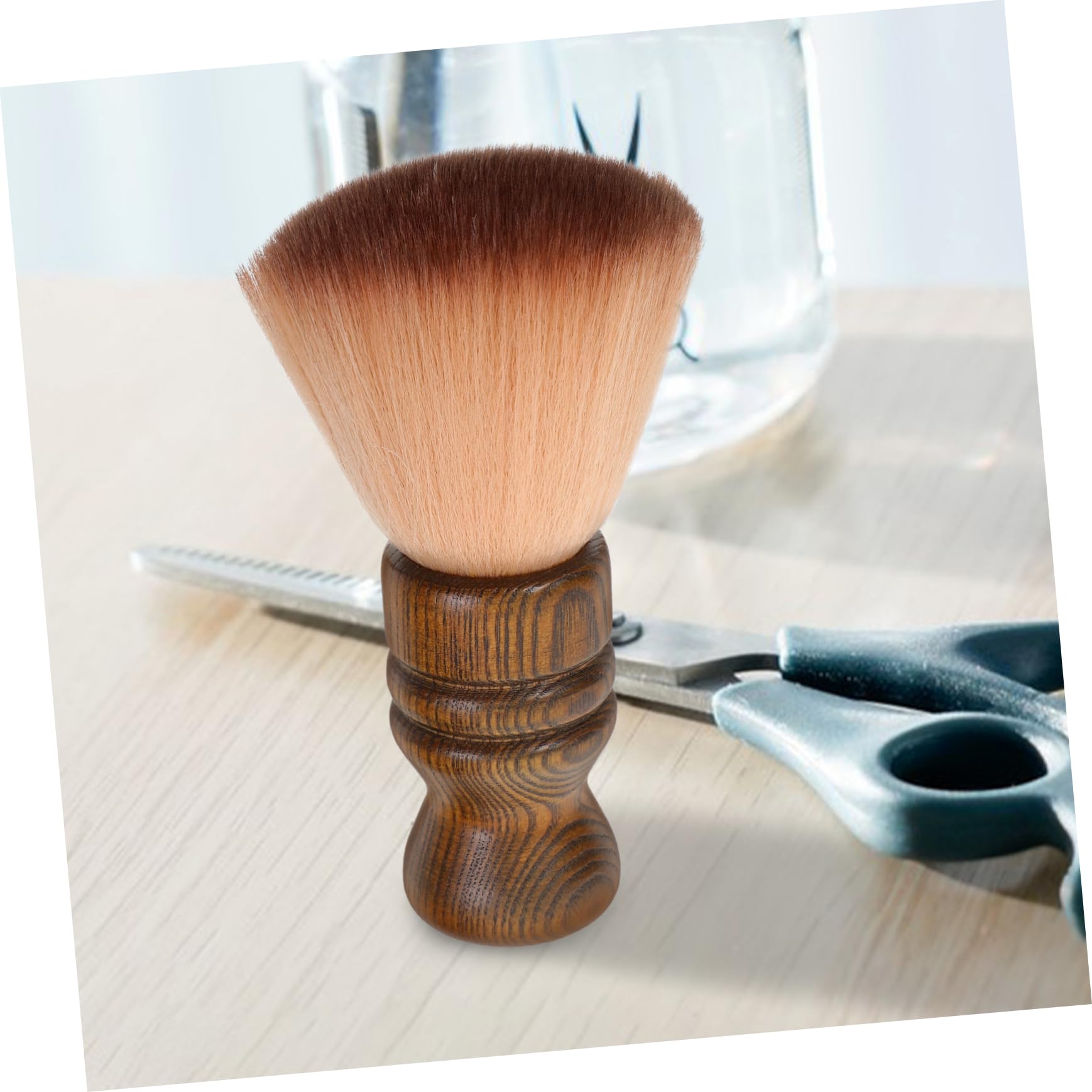 3stücke Bristle Brush Mit Holzgriff Professionelle Haar Und Bartpflegebürste Für Friseure Für Haarschnitt Und Reinigung Von Gesichtshaaren Tragbar Und Sanft Zur Haut