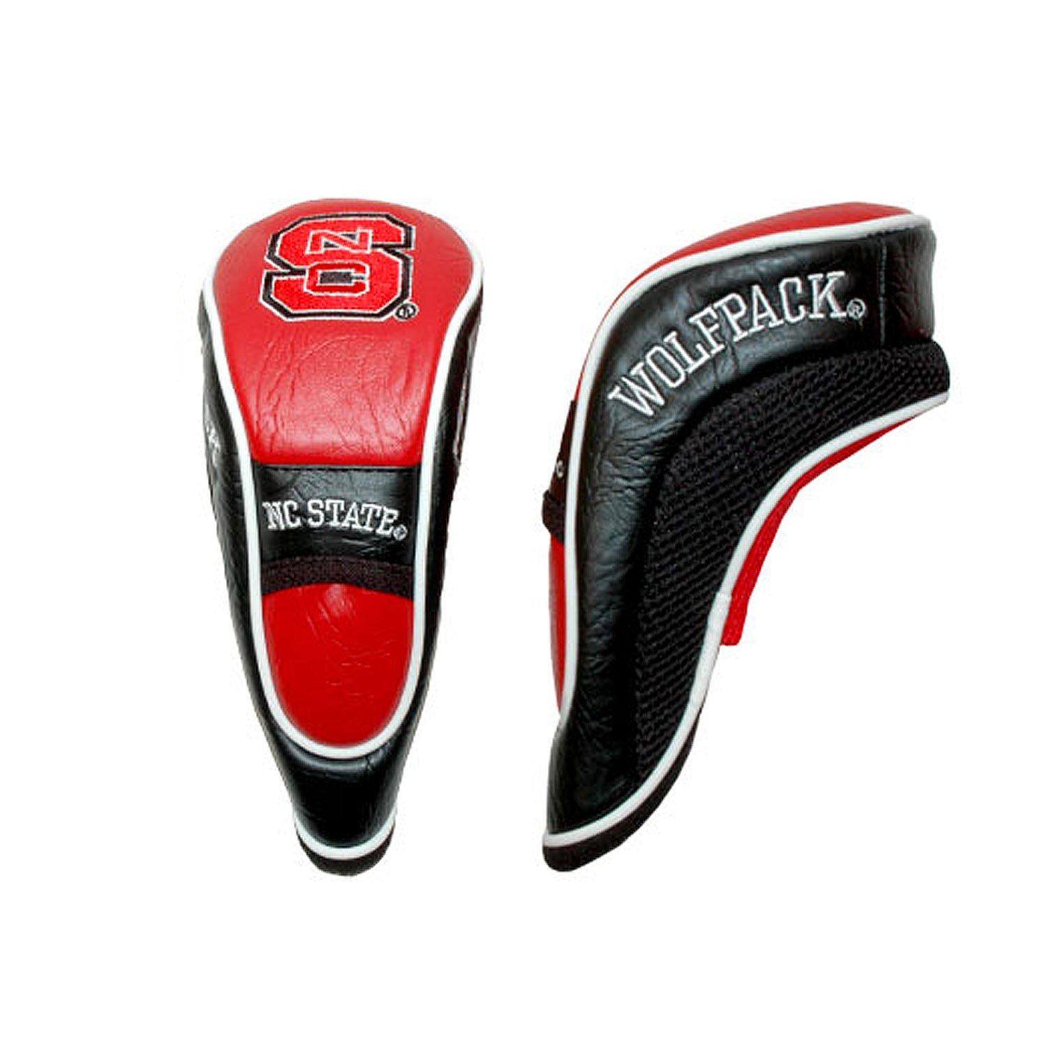 Team Golf NCAA NC State Wolfpack Hybrid Head Cover Hybrid Golf Club Headcover, Hook-and-Loop Closure, Velour lined for Extra Club Protection