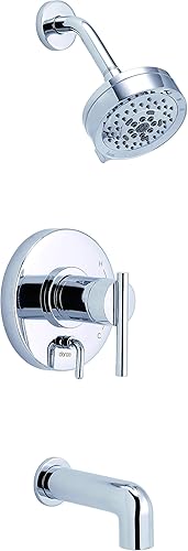 Gerber Kit de molduras para bañera y ducha Parma de fontanería con cartucho Treysta