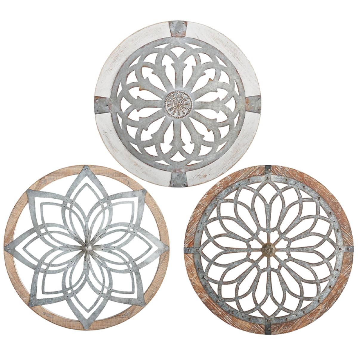Décoration murale de fleur pour sublimer le salon et le jardin, set de suspensions chic