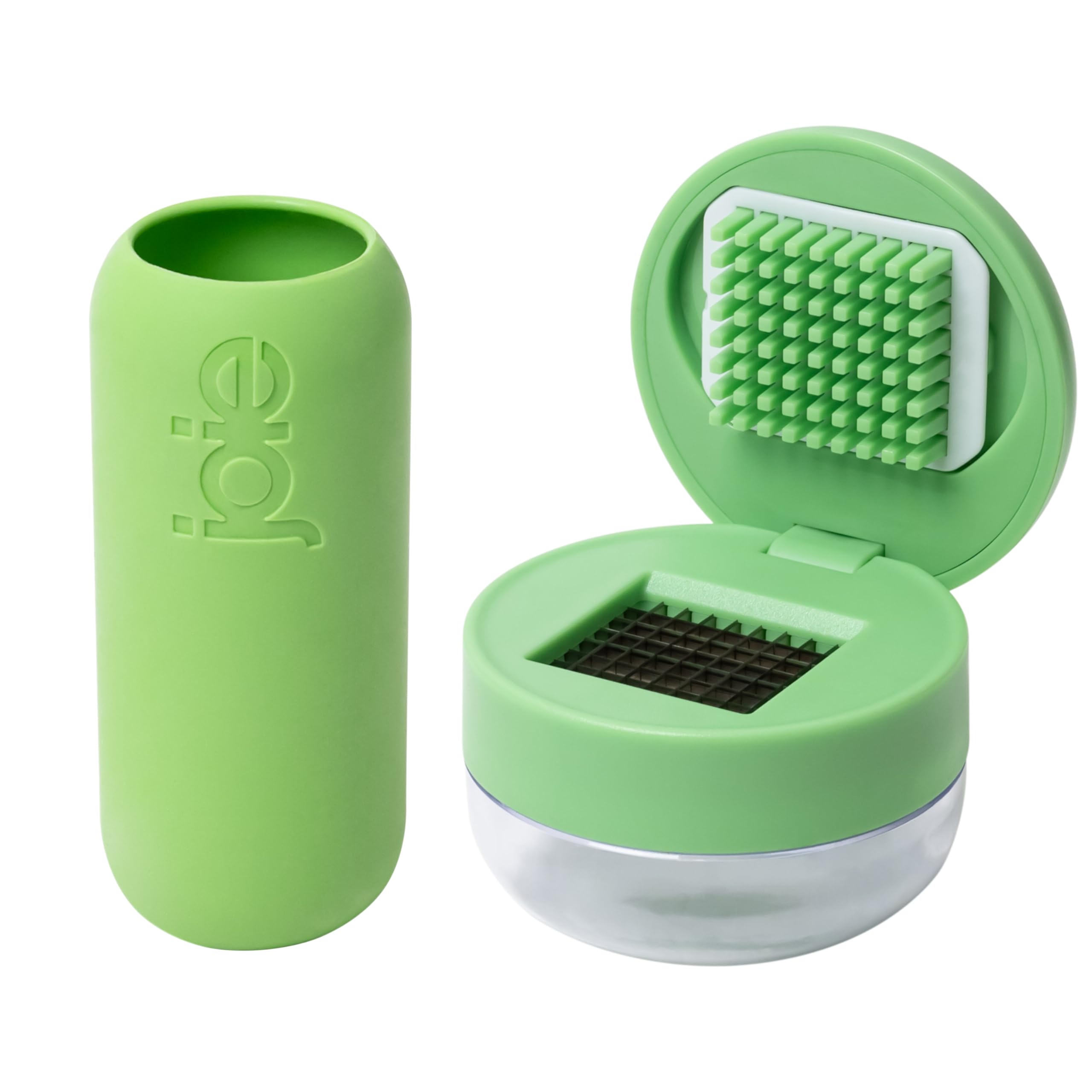 Joie Green Garlic Peeler And Chopper