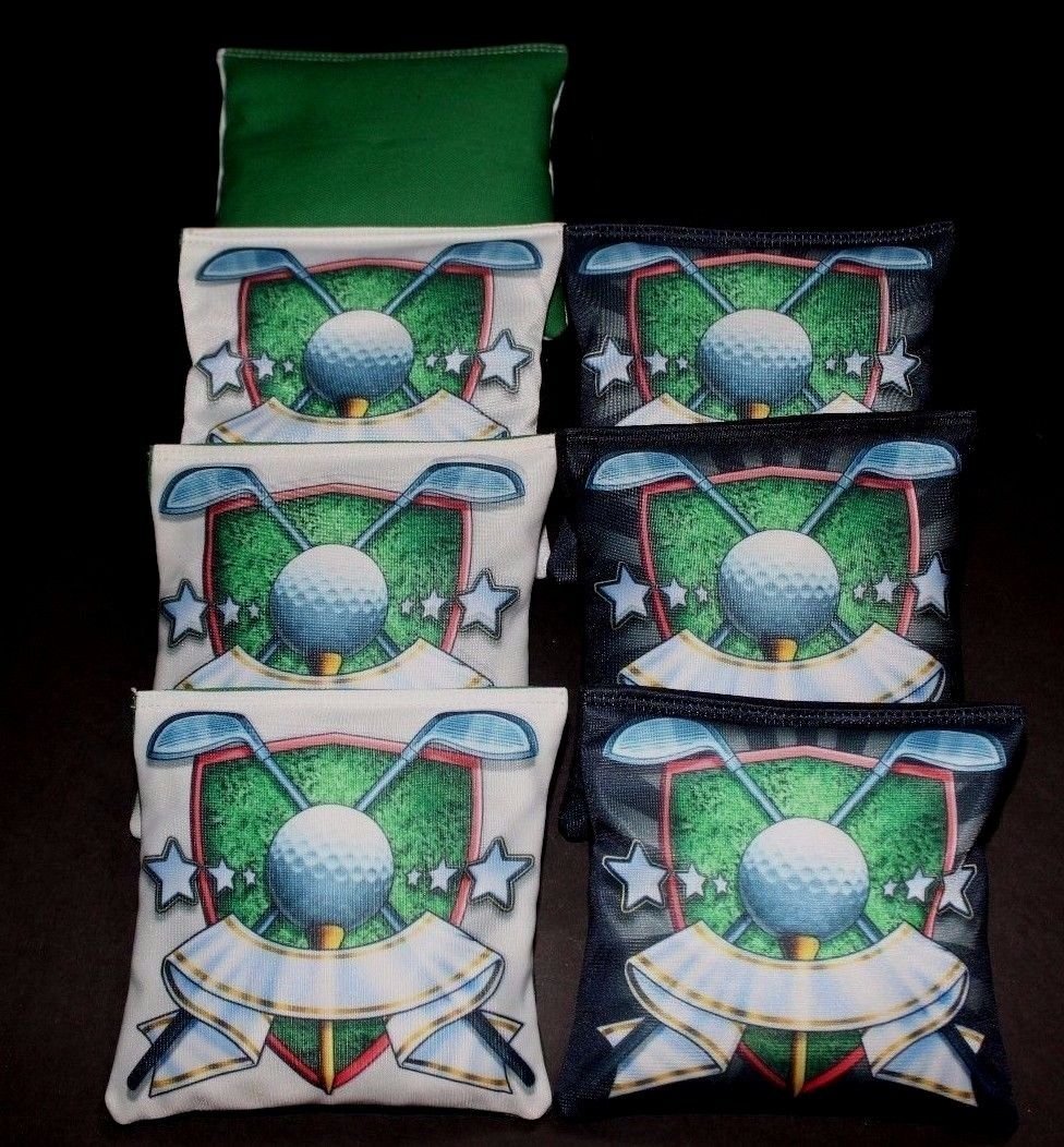 Golf Club Masters Champion 8 Regulation Cornhole Bean Bags B269