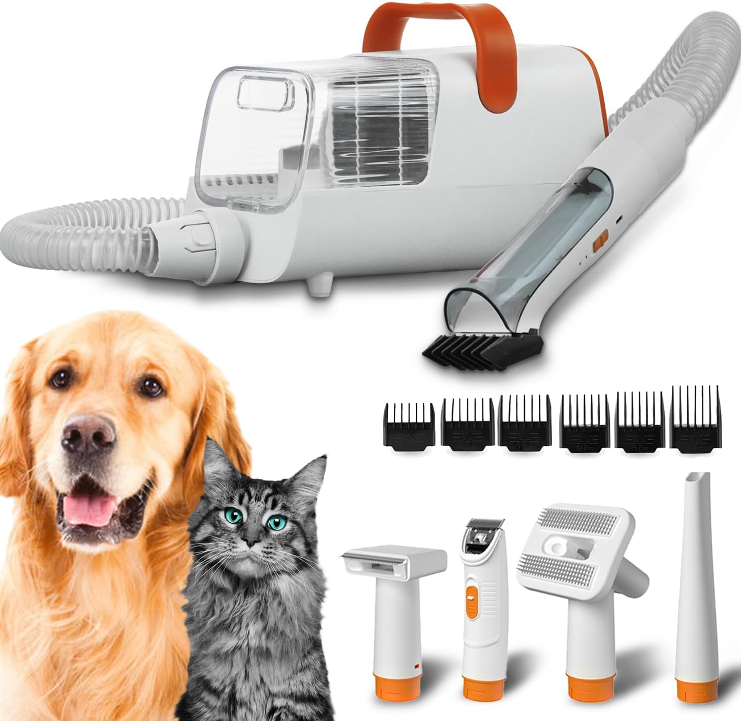 Suitable for Pet Dogs and Cats of Various Sizes & 4-in-1 Ultimate Pet Grooming Solution Thumbnail