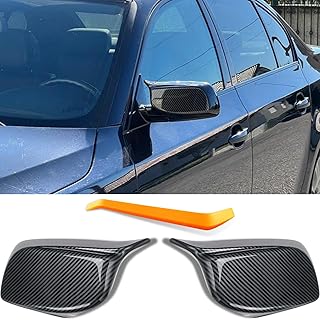 Sponsored You’re seeing this ad based on the product’s relevance to your search query.Learn more about this advertisement Car Exterior Mirror Cover Mirror Caps Rear View Mirror Cover Caps Replacement Suitable for 2002-2010 BMW 5 Series E60 E61 6 Series E63 E64 Tuning Accessories Exterior - Carbon Film Black