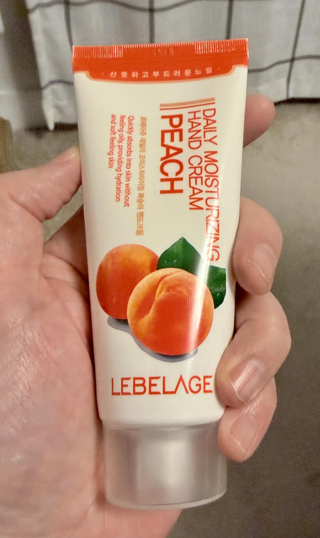 LEBELAGE Pearl Moisturizing Hand Cream 3.38 fl oz | Lightweight Hand Moisturizer with Pearl Extract | Fast-Absorbing Non-Greasy Hand Lotion for Soft, Smooth Hands | Daily Skincare Routine