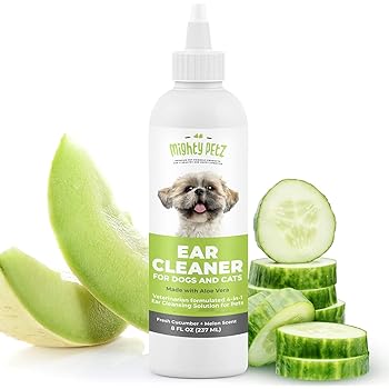 vinegar water dog ear wash
