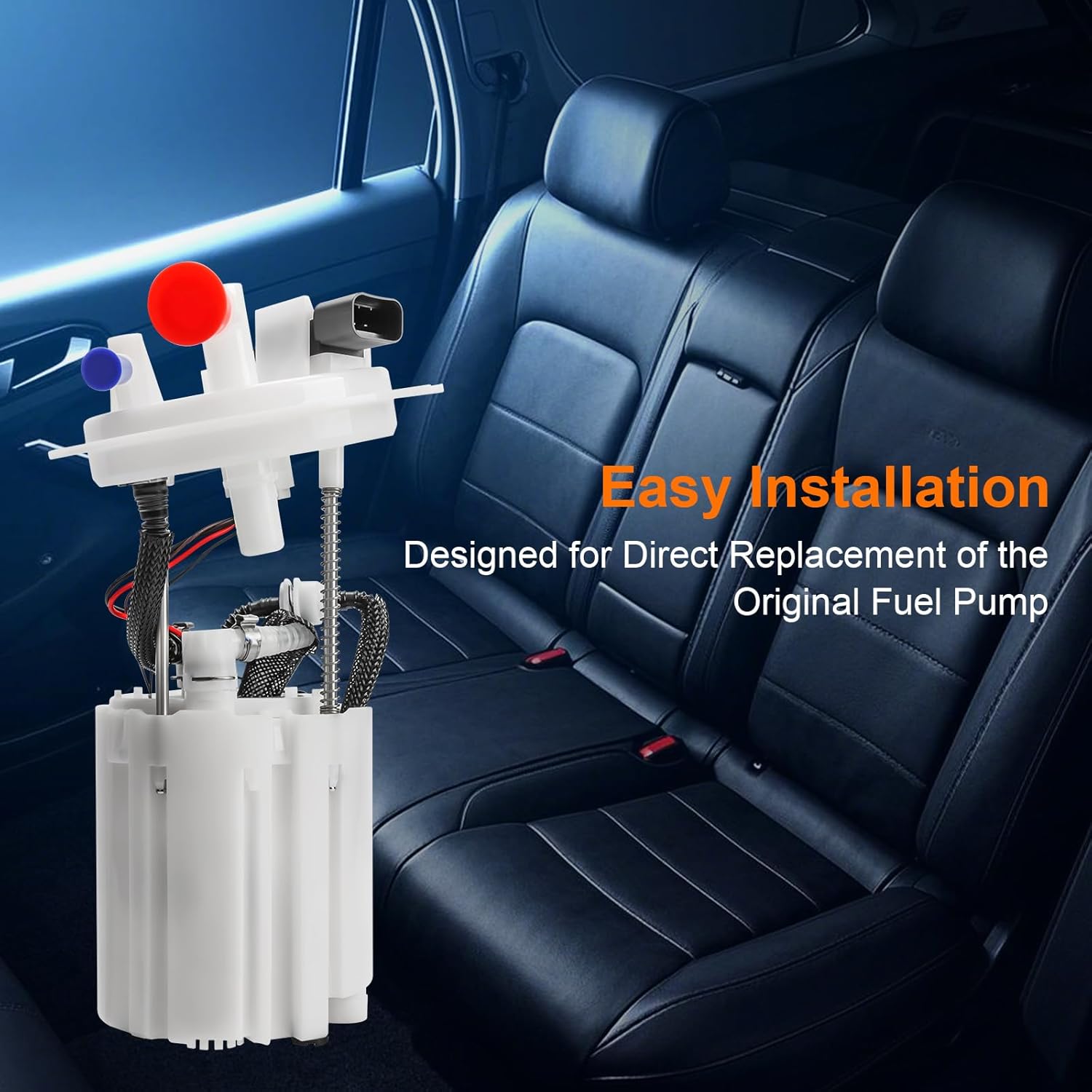 Electric Fuel Pump Assembly Compatible with Hyundai Sonata Kia Optima 2011 2012 2013 2014 2015(L4 2.4L) with Fuel Sending Unit, Replaces E9120M E9057M 546-2270 FG1527 P76756M SP3037M - Image 8