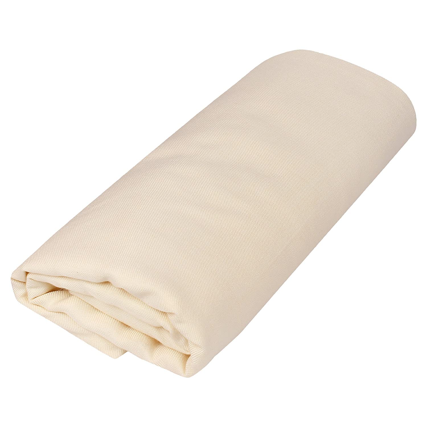 SHISHIR Bhagalpuri 100% Cotton Soft-LightweightThin Layer Blanket -Single (60 x 90) Light Cream-picture-26