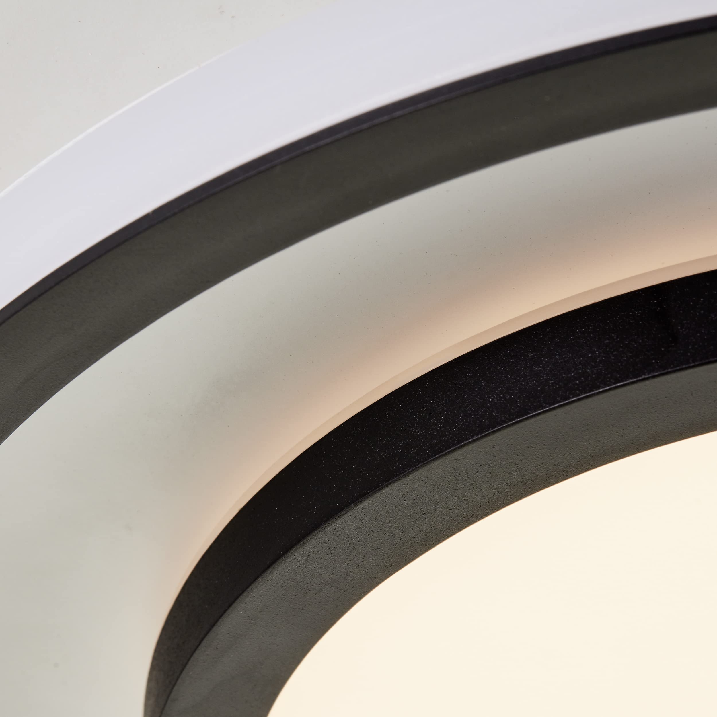 Brilliant Blaine LED Deckenleuchte 30cm weiß, Kunststoff, 1x 18 W LED integriert, (Lichtstrom: 1900lm, Lichtfarbe: 3000-6500K)
