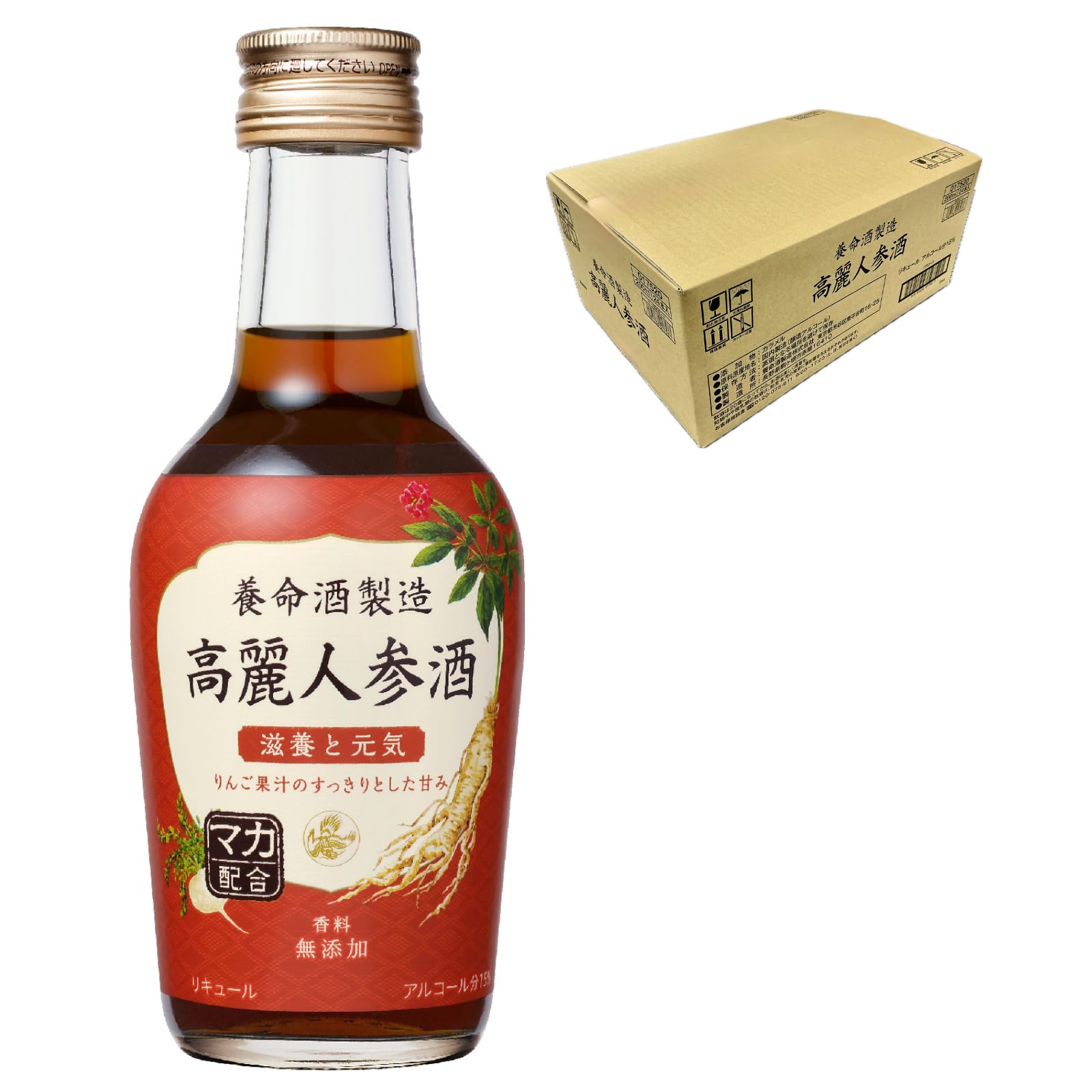 養命酒製造 高麗人参酒 リキュール