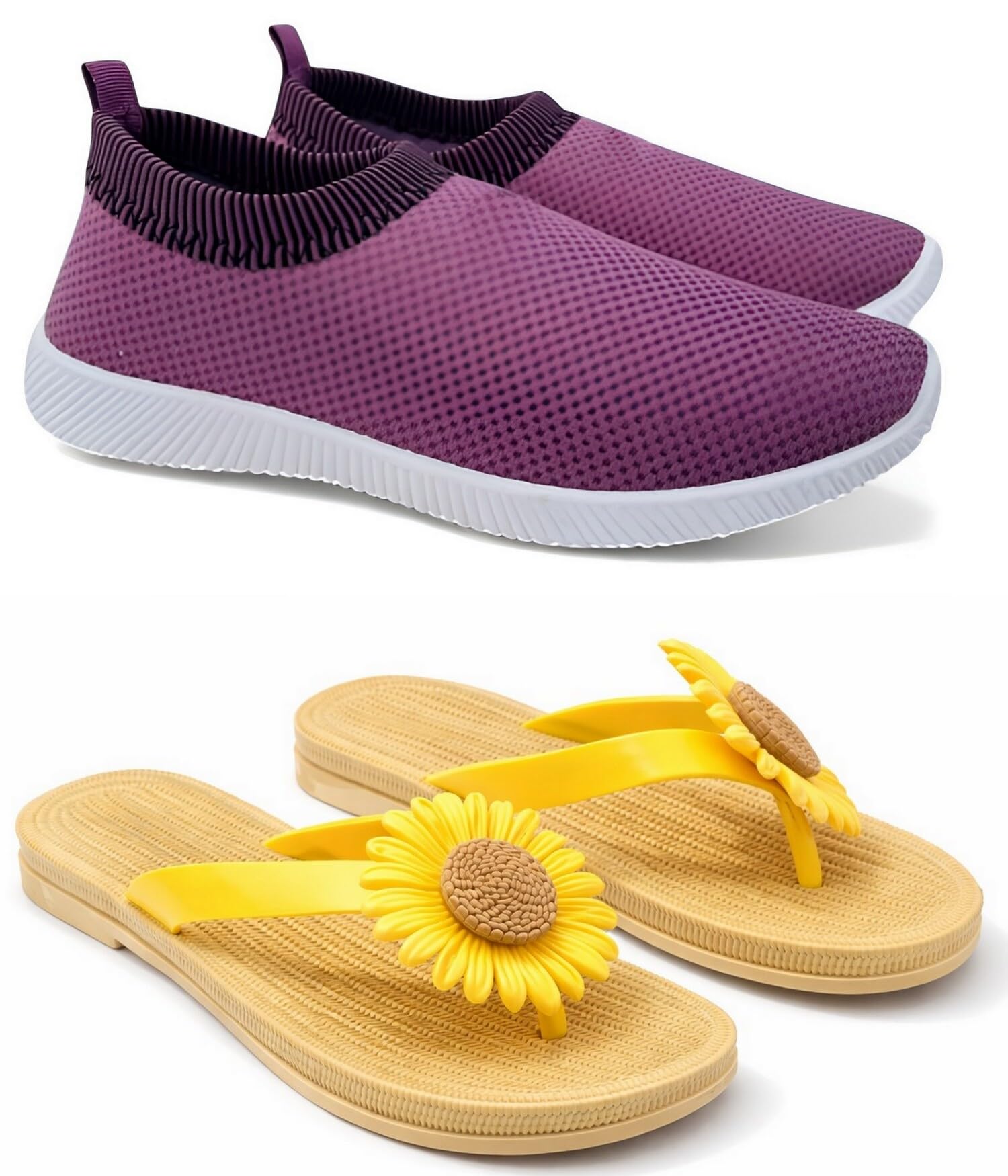 Casual Shoes & Slipper for Women's Purple-image-2