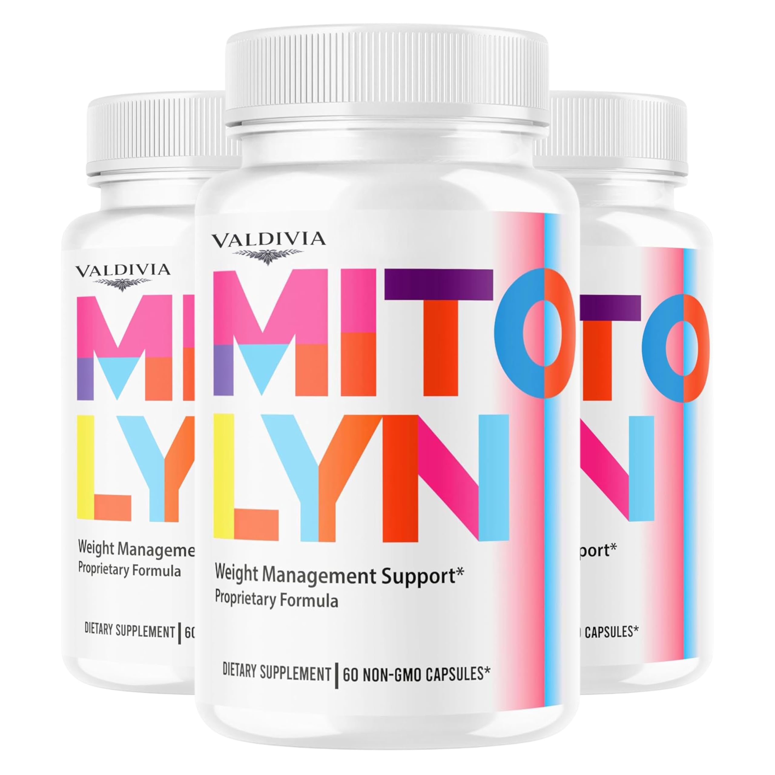 (3 Pack) Mitolyn Pills - Official Mitolyn Weight Pills Advanced Supplement Support - Maximum Strength, Natural Mito Lyn Vitamins for Overall Health & Wellness Reviews, 180 Capsules for 3 Months