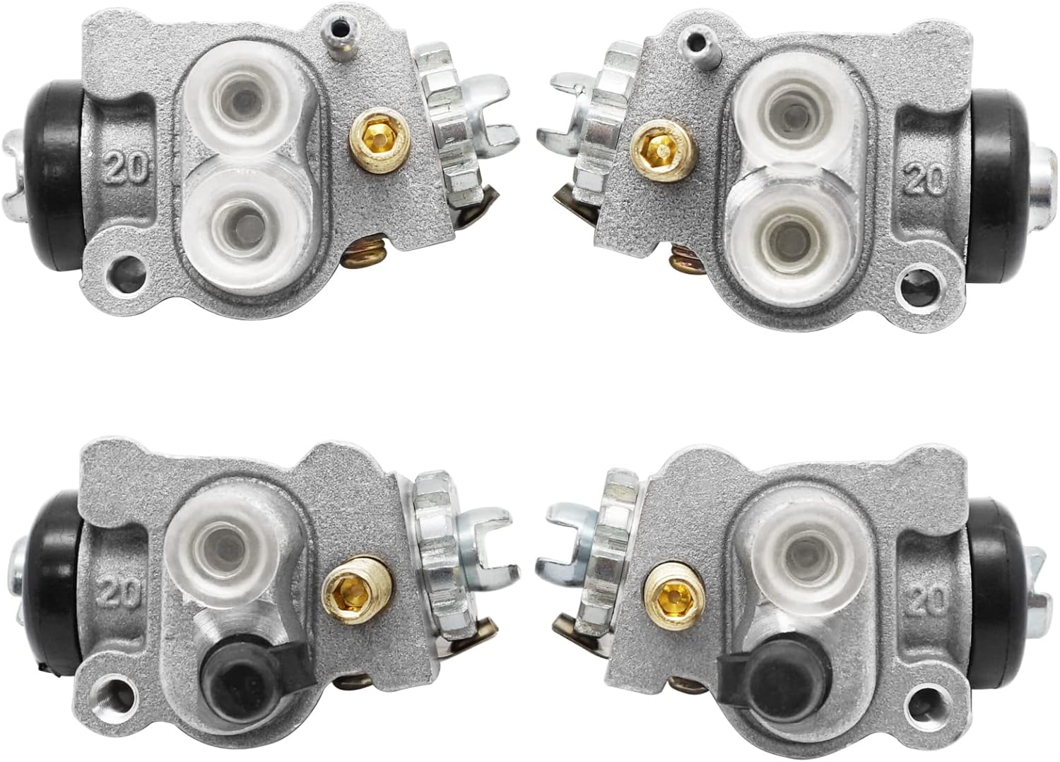 M MATI Front Brake Wheel Cylinders Left&Right All Four for Honda TRX400 FW TRX450 Fourtrax Foreman 45330-HN0-A01 45370-HN0-A01 45310-HN0-A01 45350-HN0-A01