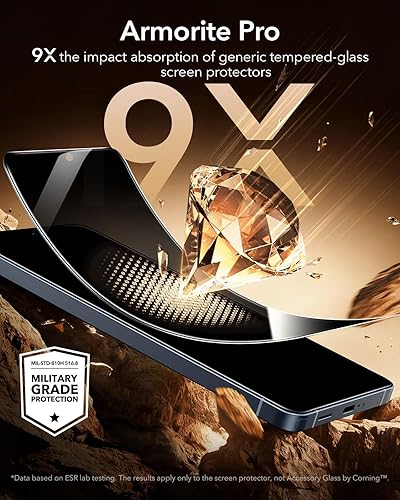 Vista 9 de ESR Funda ultra magnética para teléfono S26 con protector de pantalla de privacidad Corning