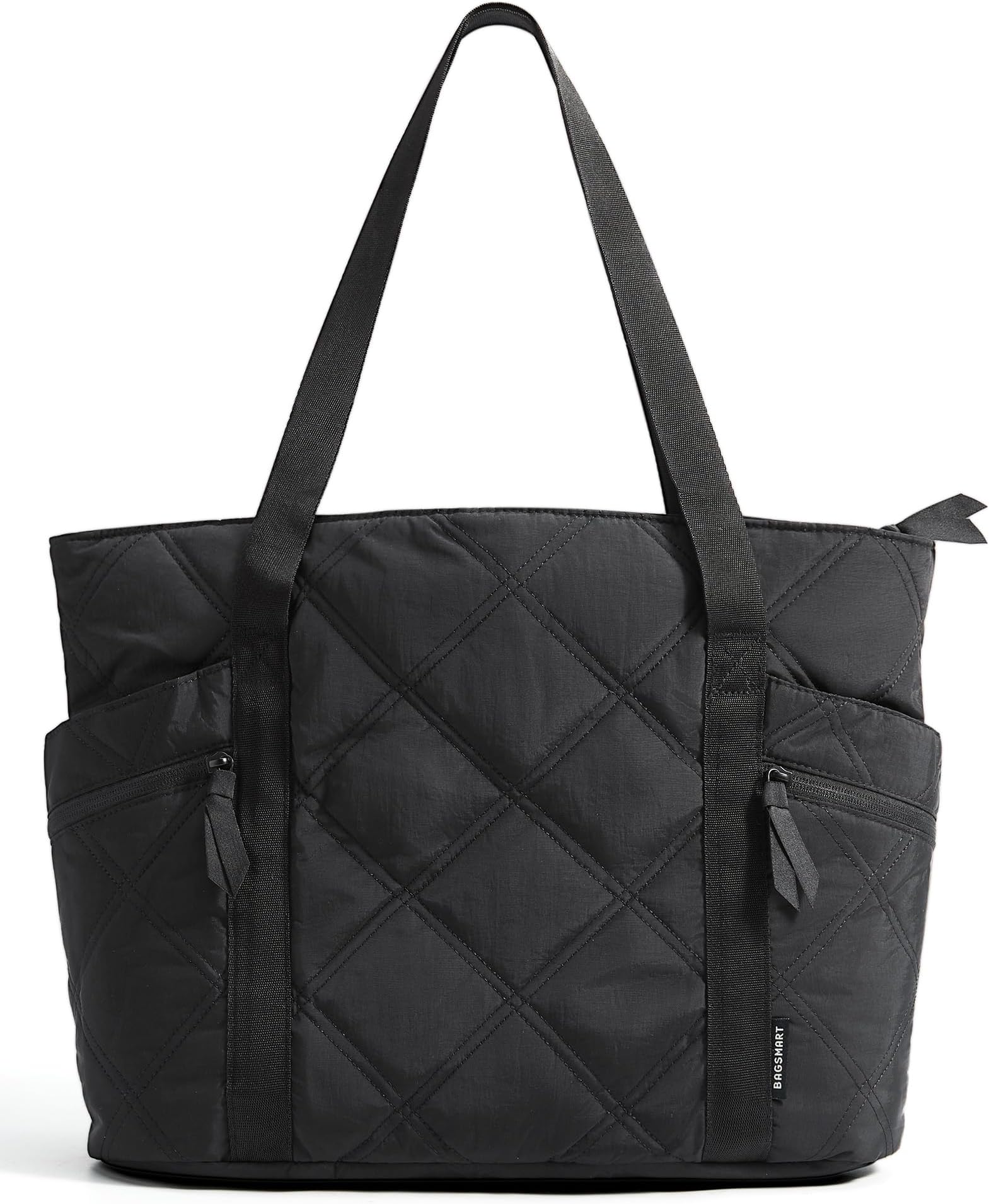 Tote Bag for Women, 20L Puffer Work Tote with Zipper, Travel Essentials Quilted Nurse Hospital Bag