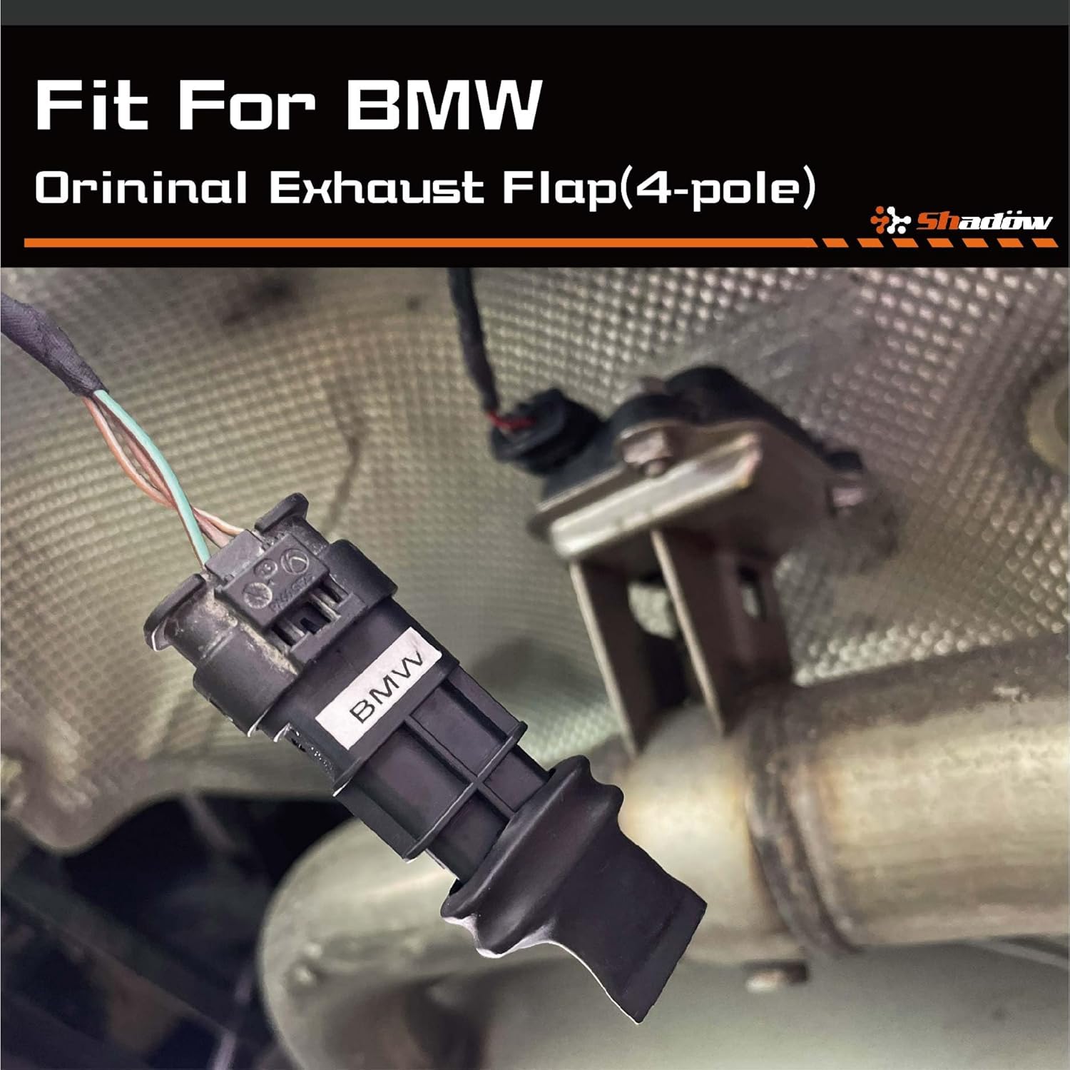 Shadow 4pin Exhaust Valve Module Light Eliminator for BMW