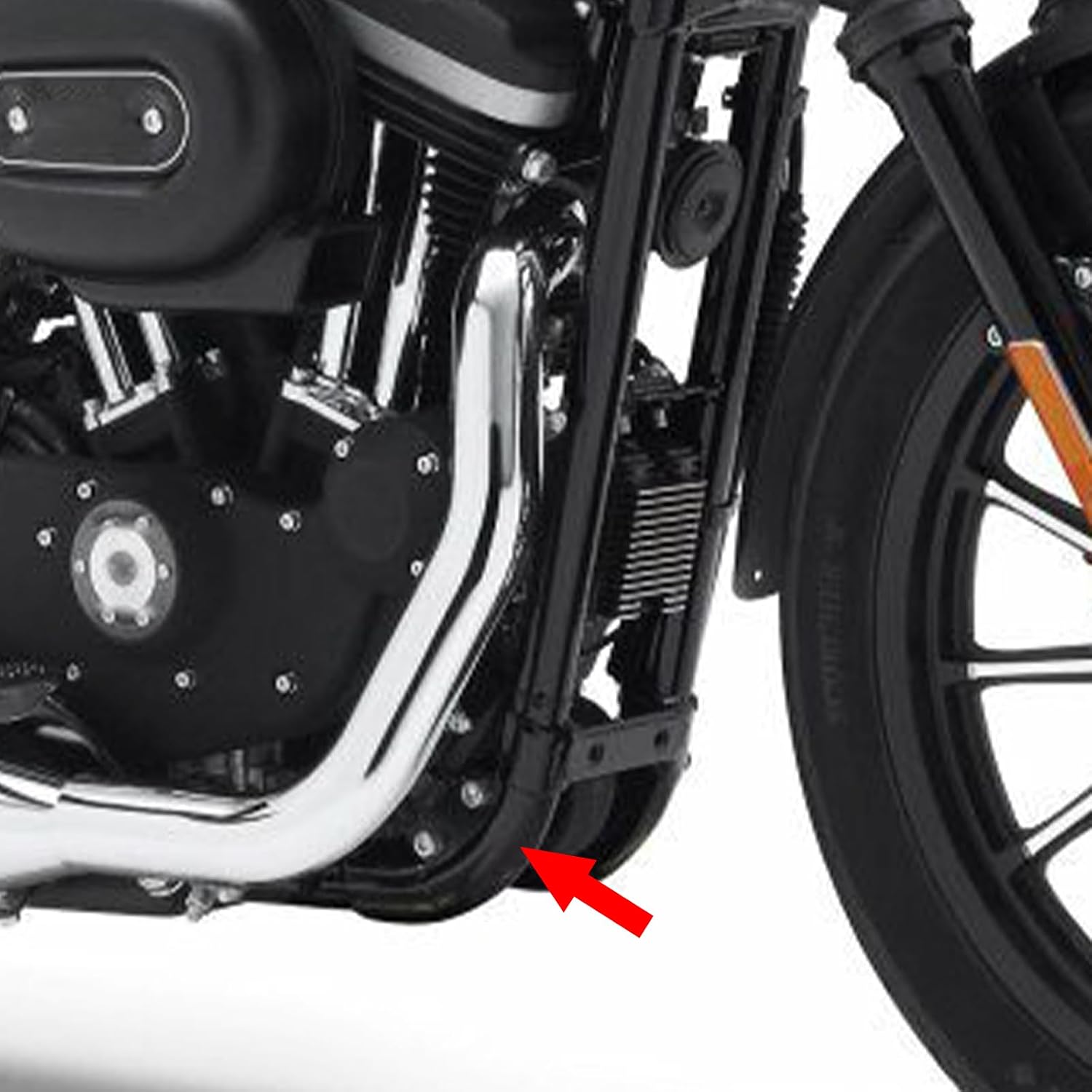 Motorcycle Oil Cooler Hose Line Fit For Harley Sportster XL 883 1200 Forty Eight Iron 883 2006-2013 Black (For 06-13 Sportster)