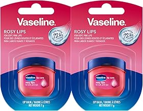 Vaseline Lip Therapy Rosy | Nährender Lippenbalsam für optimale Feuchtigkeitsversorgung | Doppelpack (Rosy (2 Stück)