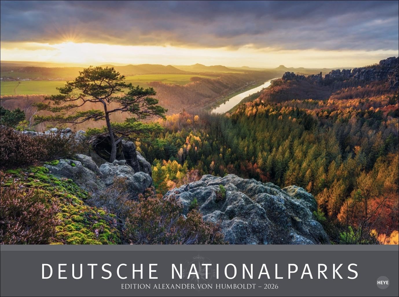 Deutsche Nationalparks - Edition Alexander von Humboldt Kalender 2026: hochwertiger Foto-Wandkalender 2026. Großer Kalender mit beeindruckenden Fotos ... Alexander von Humboldt Kalender Heye)