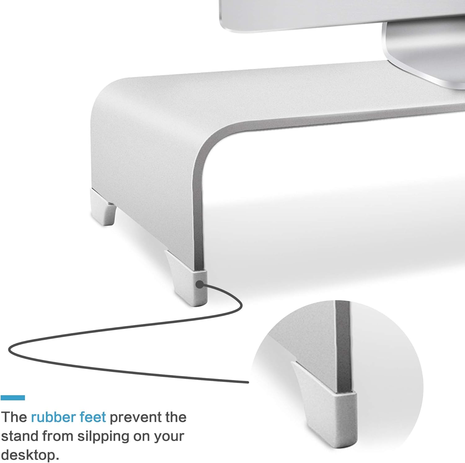 Super Sale 🛒 SOUNDANCE Premium Monitor Stand, Thick Aluminum Computer Riser for Screen up to 30”, Sturdy Metal Base with Storage Space for Keyboard and Mouse, Minimalist Ergonomic Holder for Desktop PC and Laptop Buy 1 get 1 SOUNDANCE Premium Monitor Stand, Thick Aluminum Computer Riser for Screen up to 30”, Sturdy Metal Base with Storage Space for Keyboard and Mouse, Minimalist Ergonomic Holder for Desktop PC and Laptop