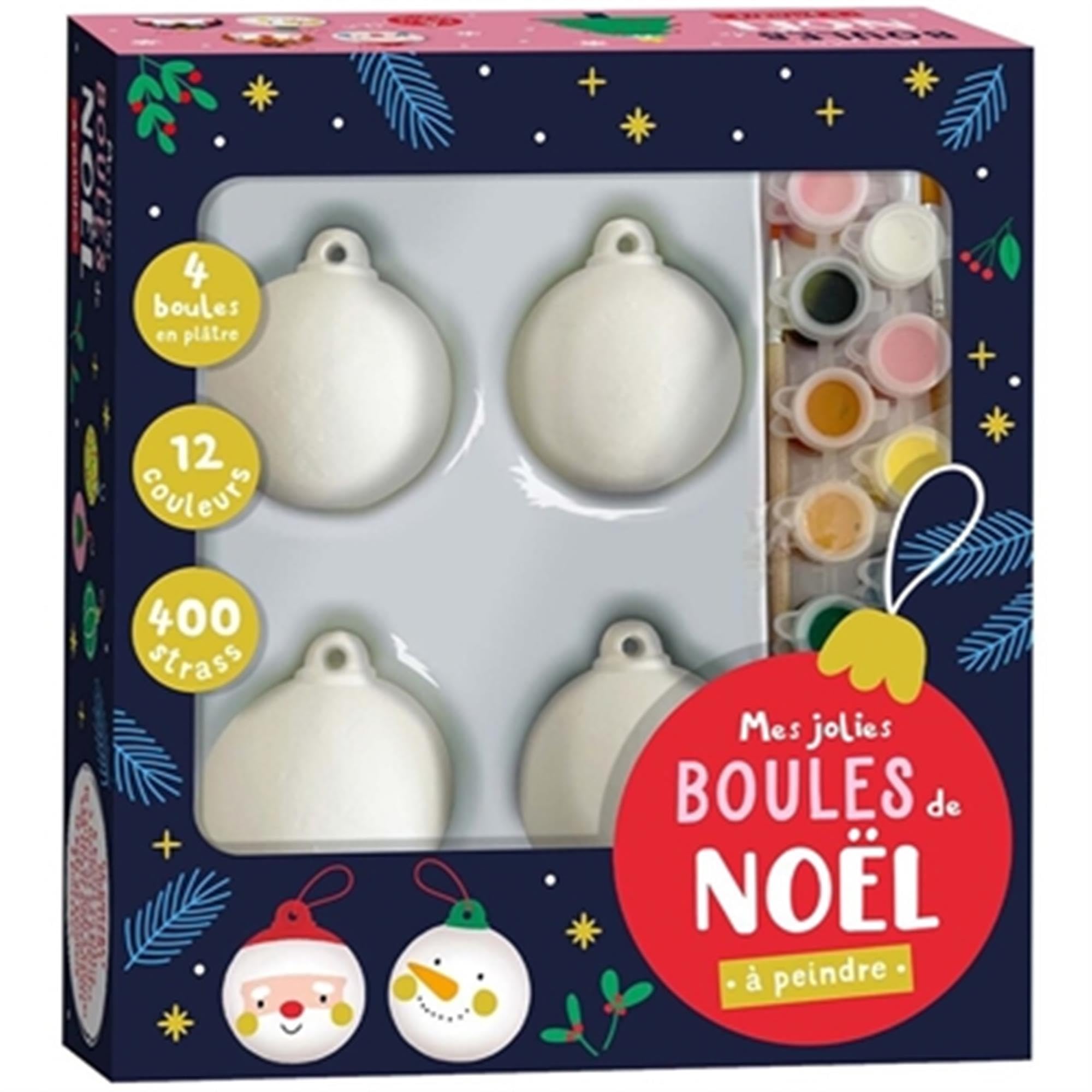 Mes jolies boules de noël à peindre