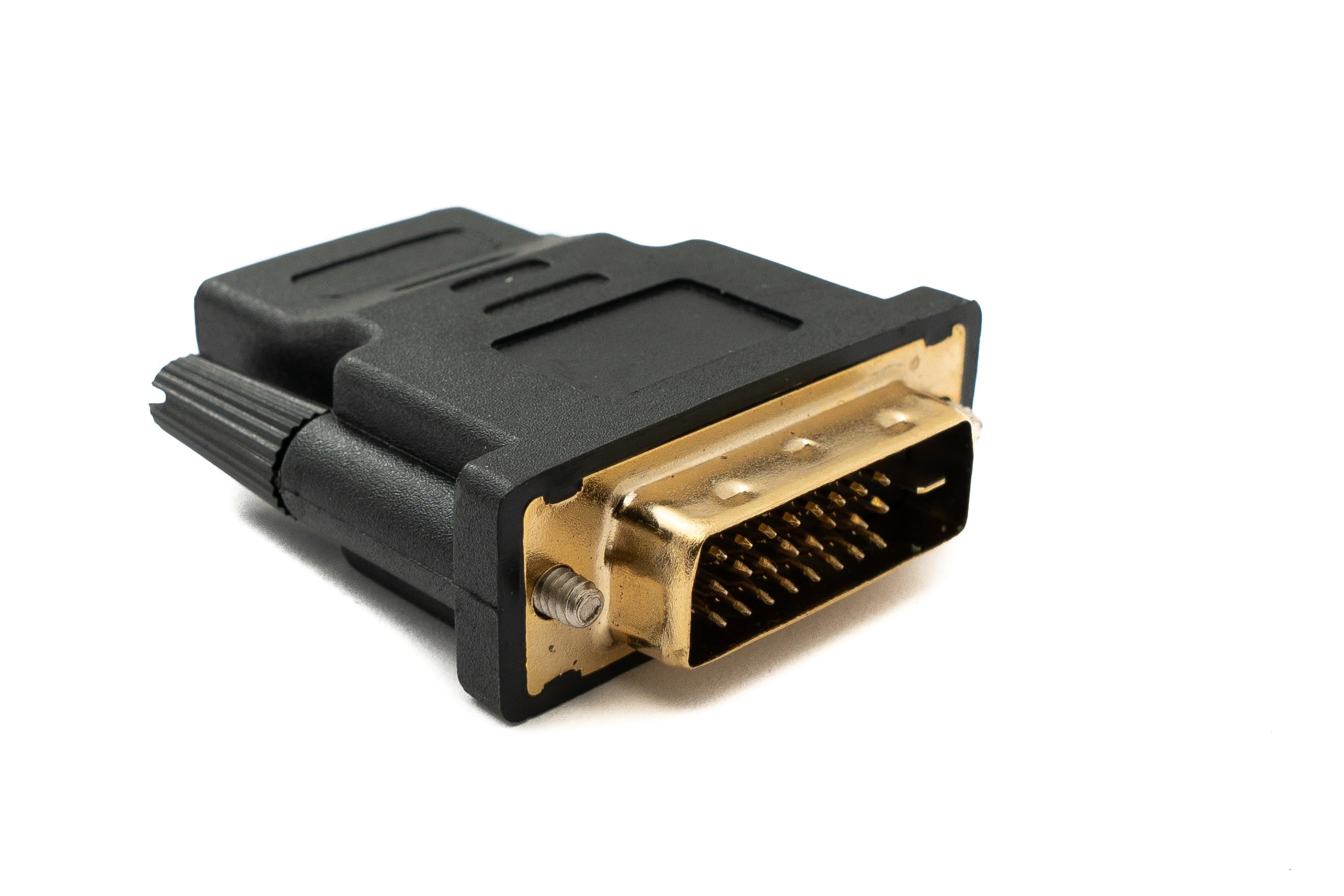 System-S Adattatore DVI D 24 + 1 maschio a HDMI 1.4 standard femmina placcato oro 2K 30Hz Full HD 144Hz cavo