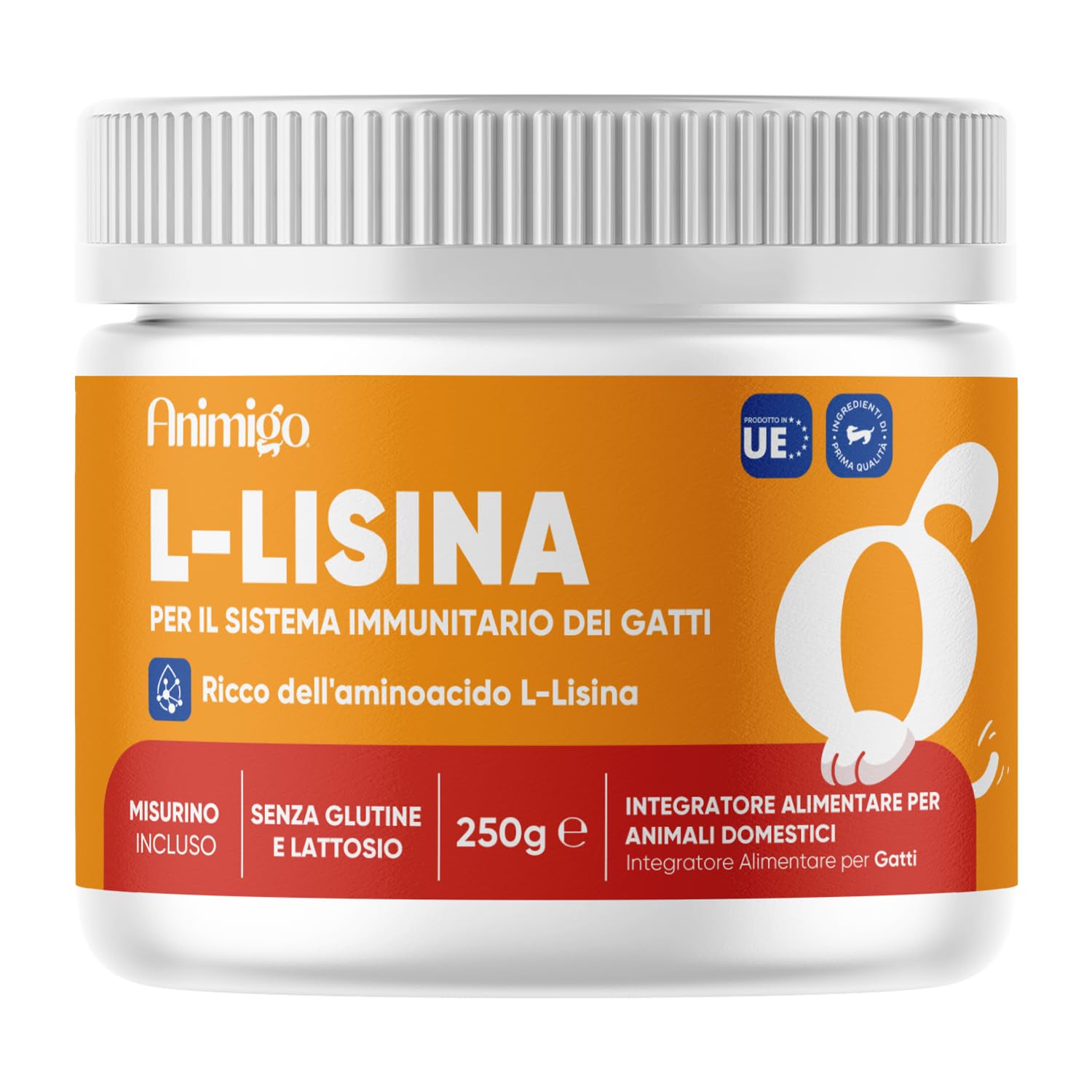 L-Lisina Per Gatti – Gocce Immunitarie Con Colostro, Taurina E Vitamine – Per Raffreddore, Starnuti E Lacrimazione