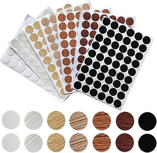 Goodern 378 Pieces Adhesive Screw Stickers