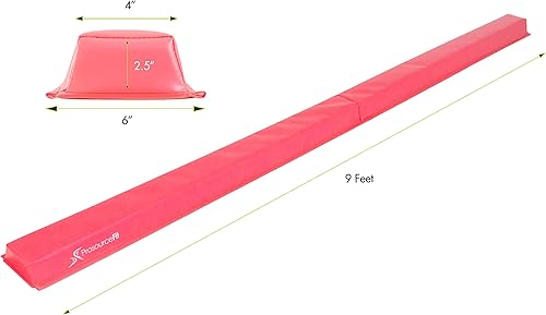 Miniatura 9 de ProsourceFit - Viga de equilibrio de gimnasia para niños, 9.2ft de largo, plegable, con superficie antideslizante de 4.0in de ancho para una