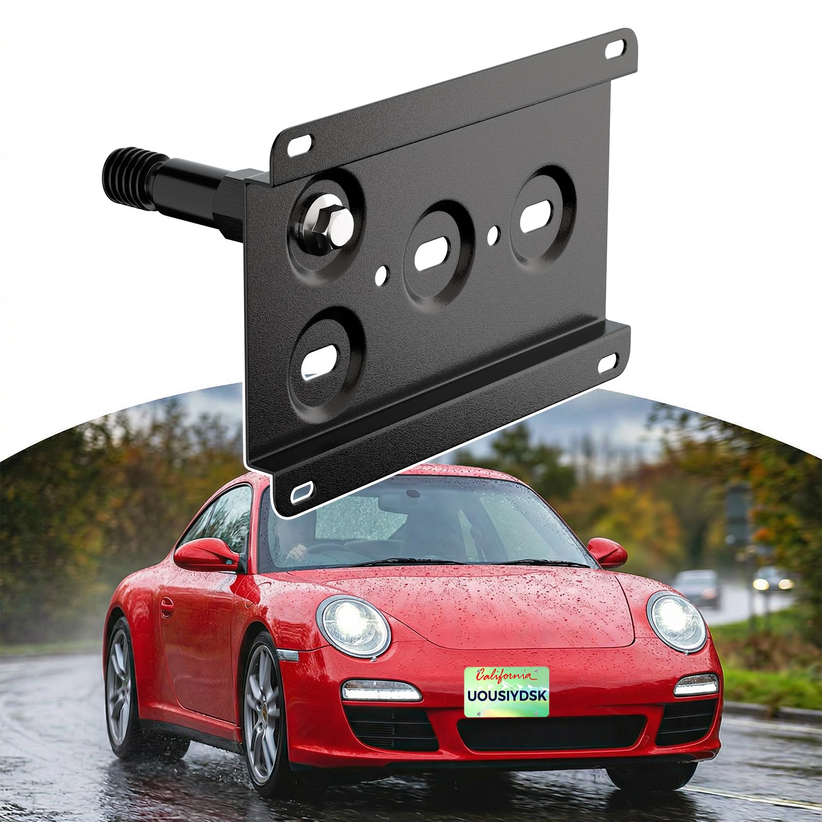 Photo 1 of UOUSIYDSK Front License Plate Bracket for Porsche 911/Boxster