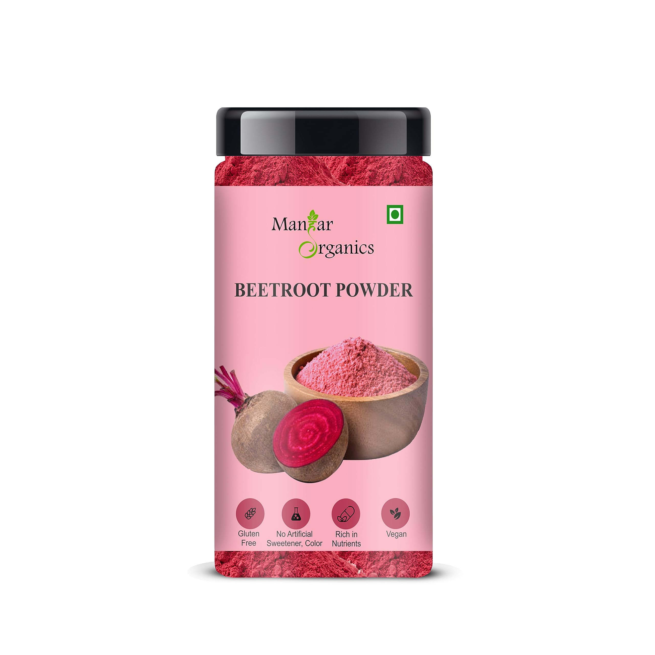 ManHar Organics Natural Beetroot Powder Jar 150gm | For Health, Skin & Hair | Rich in antioxidants | (150gm Jar, Beetroot Powder) (B0CD5Y1HY3) Amazon Price History, Amazon Price Tracker