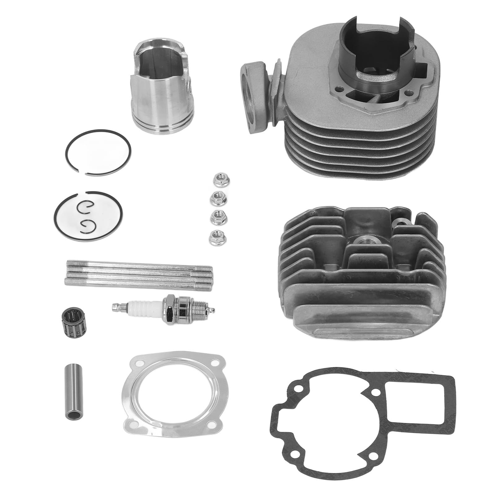 Kit estremità Superiore Anello Guarnizione Testa Pistone Cilindro 50 Mm 11210 Kit 40 Fasce Elastiche del Cilindro