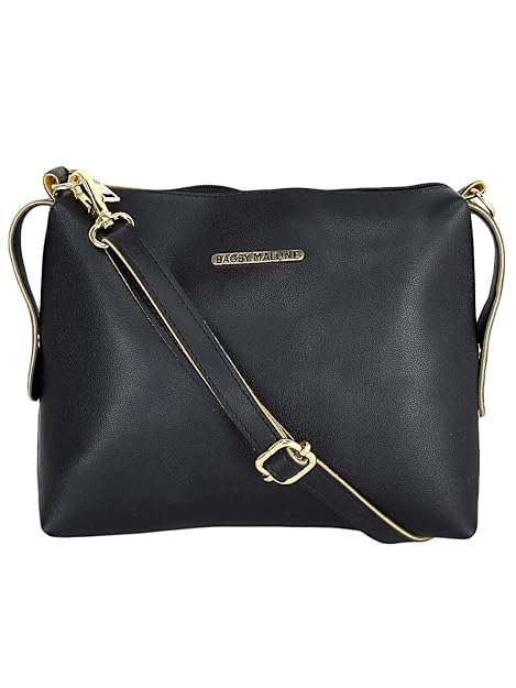 Bagsy Malone Womens Sling Bag (Black)