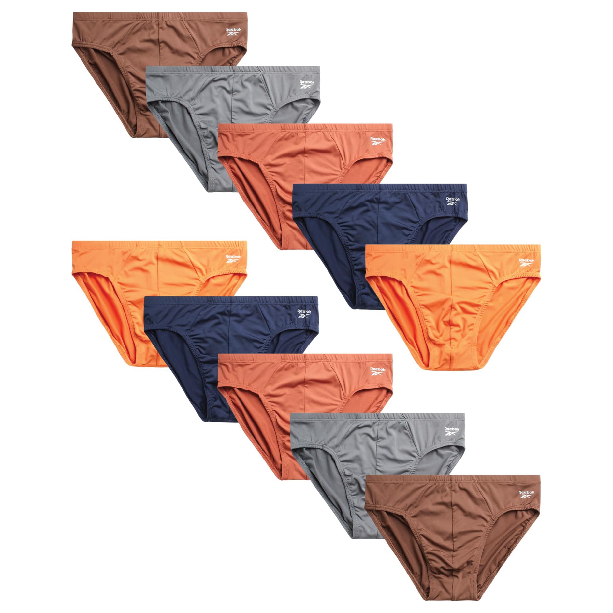 Reebok Mens Low Rise Briefs